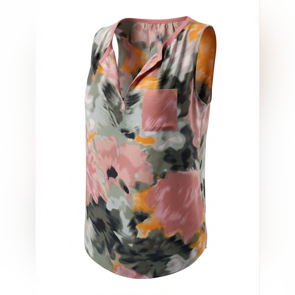 Banana Republic Floral Sleeveless Women's Top Size XL